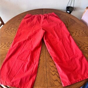 Eileen Fisher Bold Red Pants